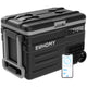 Euhomy 12 Volt Car Refrigerator, 44L, Frost Free, Portable Wheeled Cooler with LCD Panel